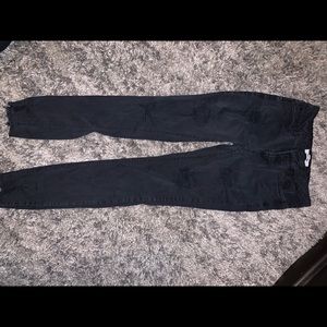Black skinny jeans